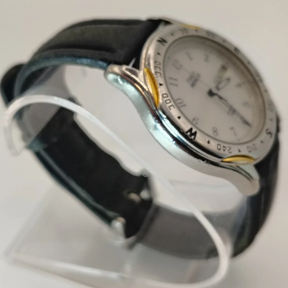 Vintage 1996 Timex Expedition 34mm‎ Mens Quarts Field Military Watch NO INDIGLO